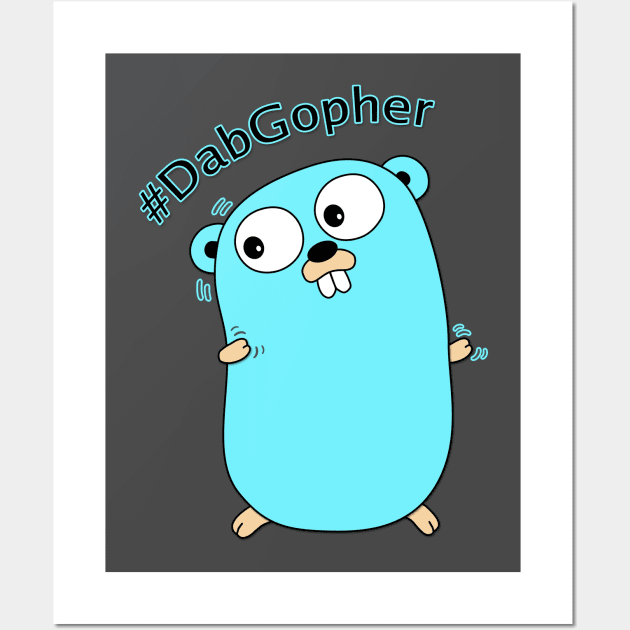 Dab Gopher Wall Art by nightelf